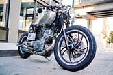 motorcycle with anti-theft system