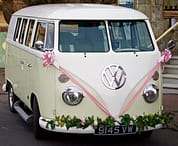 wedding van, van for hire