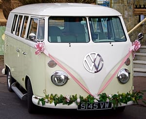 wedding van, van for hire